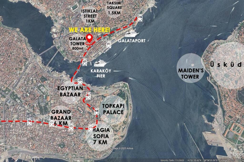 Apartament Bosphorus View, Location Istanbul